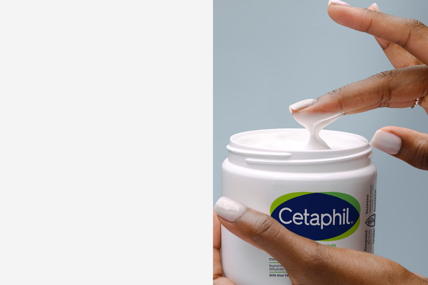 cetaphil body moisturizers on night stand