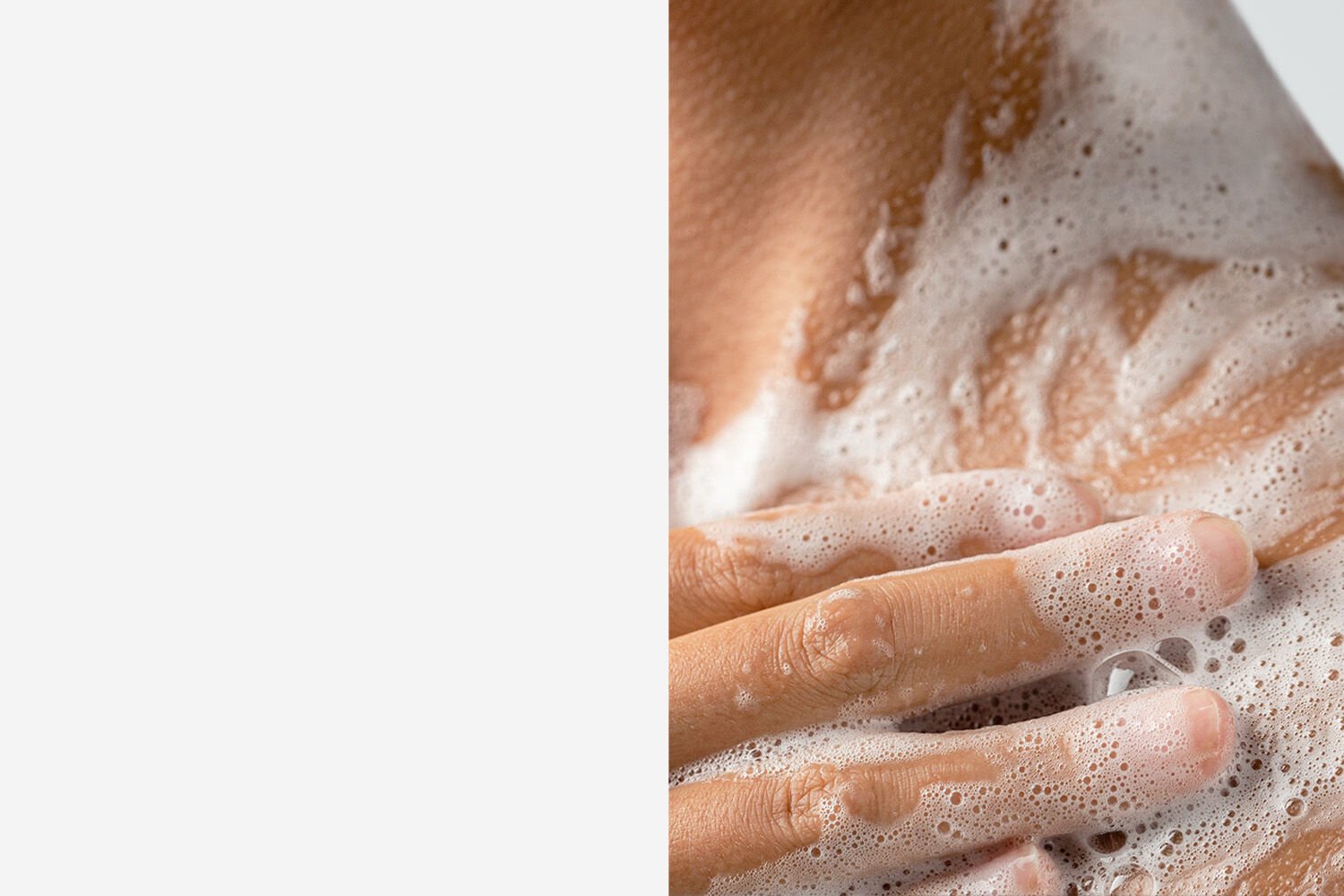 cetaphil body cleansers on bathroom counter