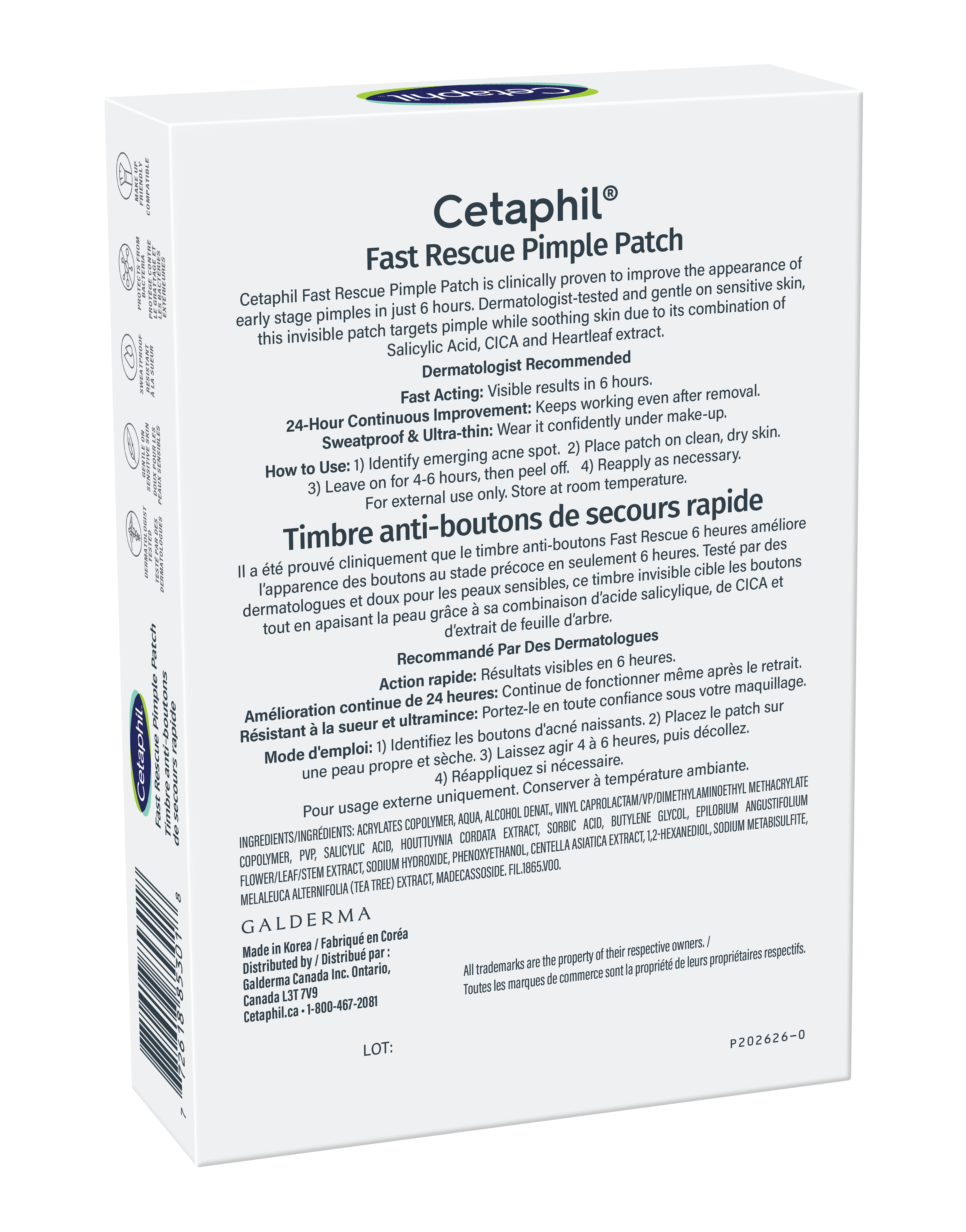 Cetaphil Fast Rescue Pimple Patches