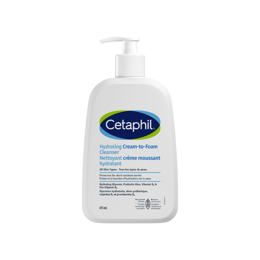 Cetaphil Hydrating Cream-to-Foam Cleanser