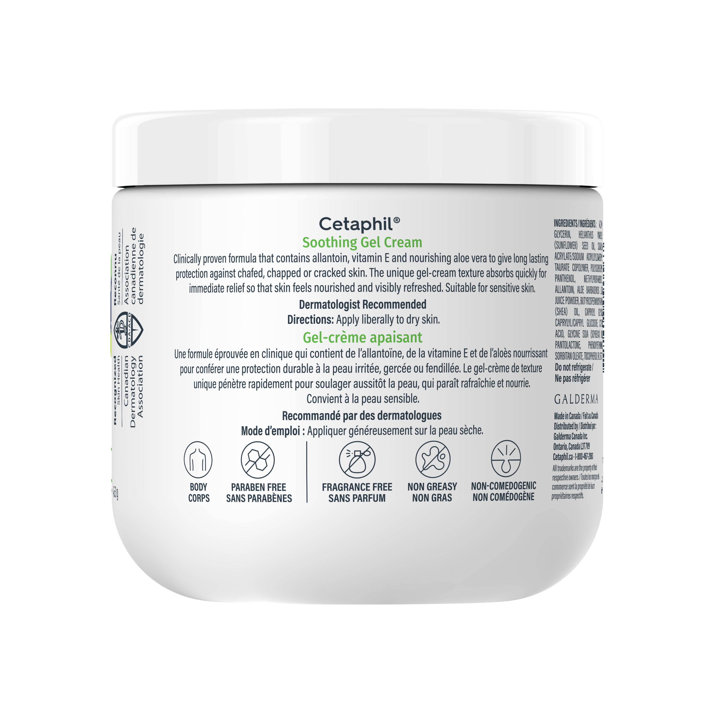 Gel-cr&egrave;me apaisant