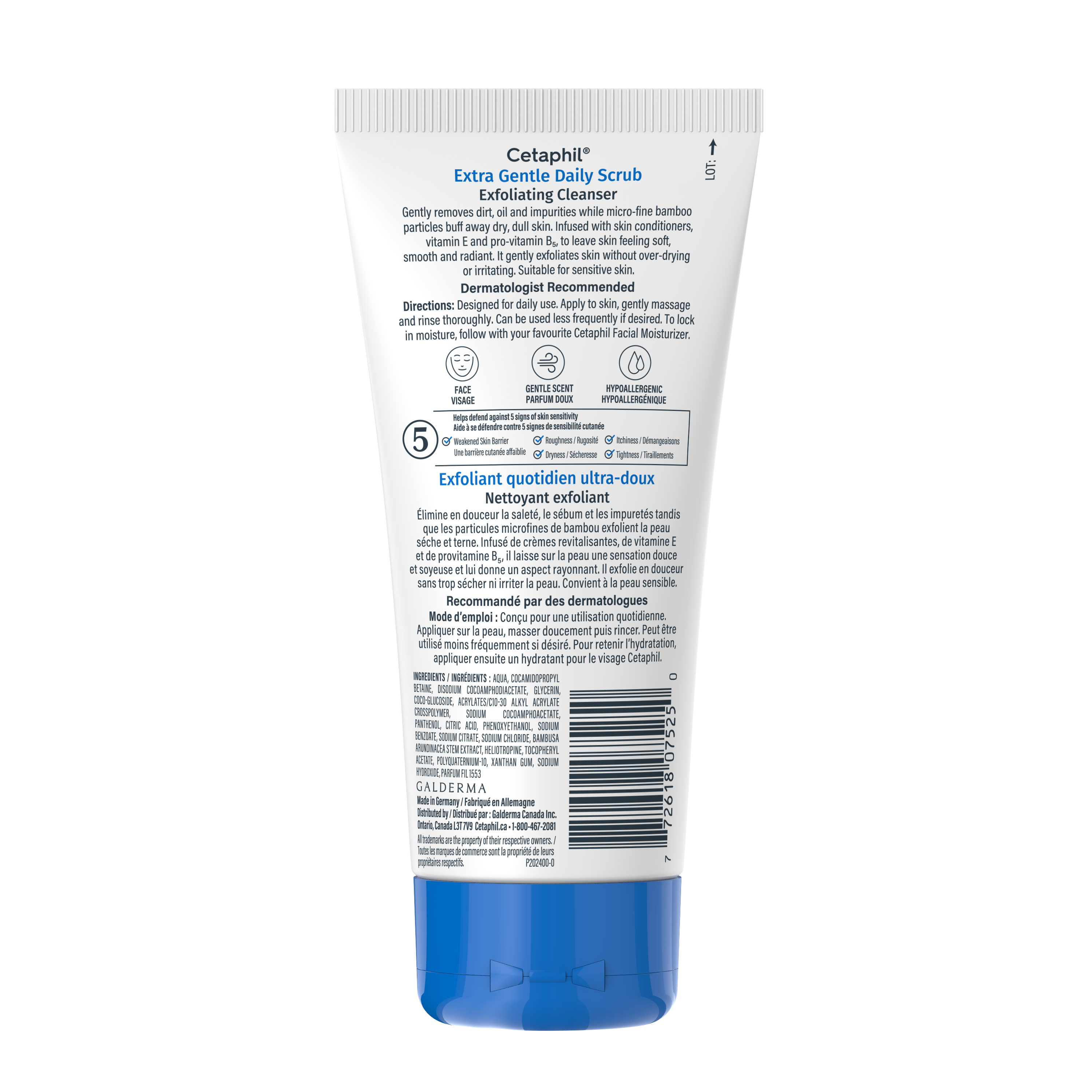 Exfoliant quotidien ultra-doux
