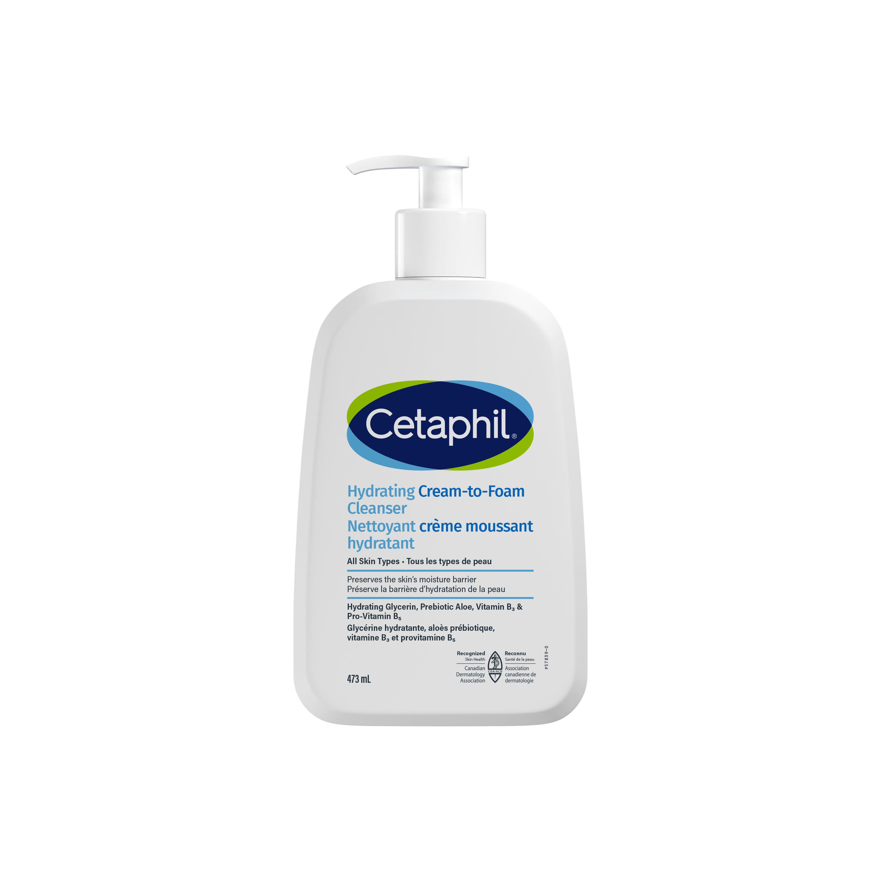 Cetaphil Hydrating Cream-to-Foam Cleanser