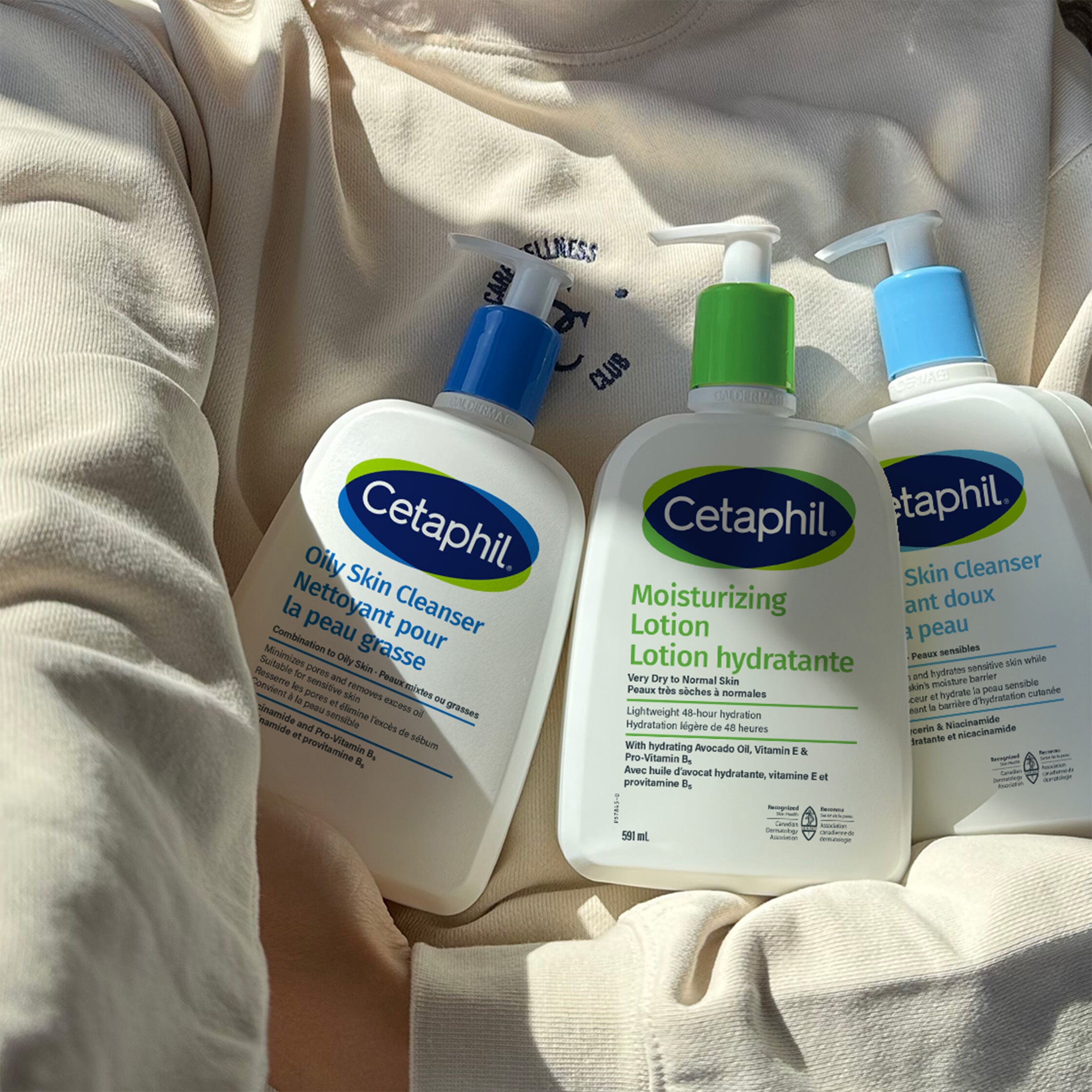 products on blanket