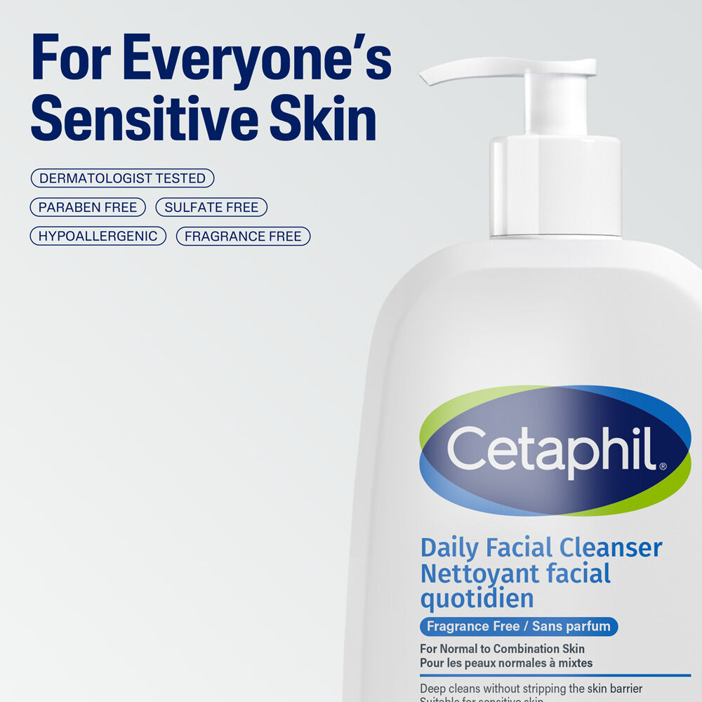 Nettoyant facial quotidien Cetaphil
