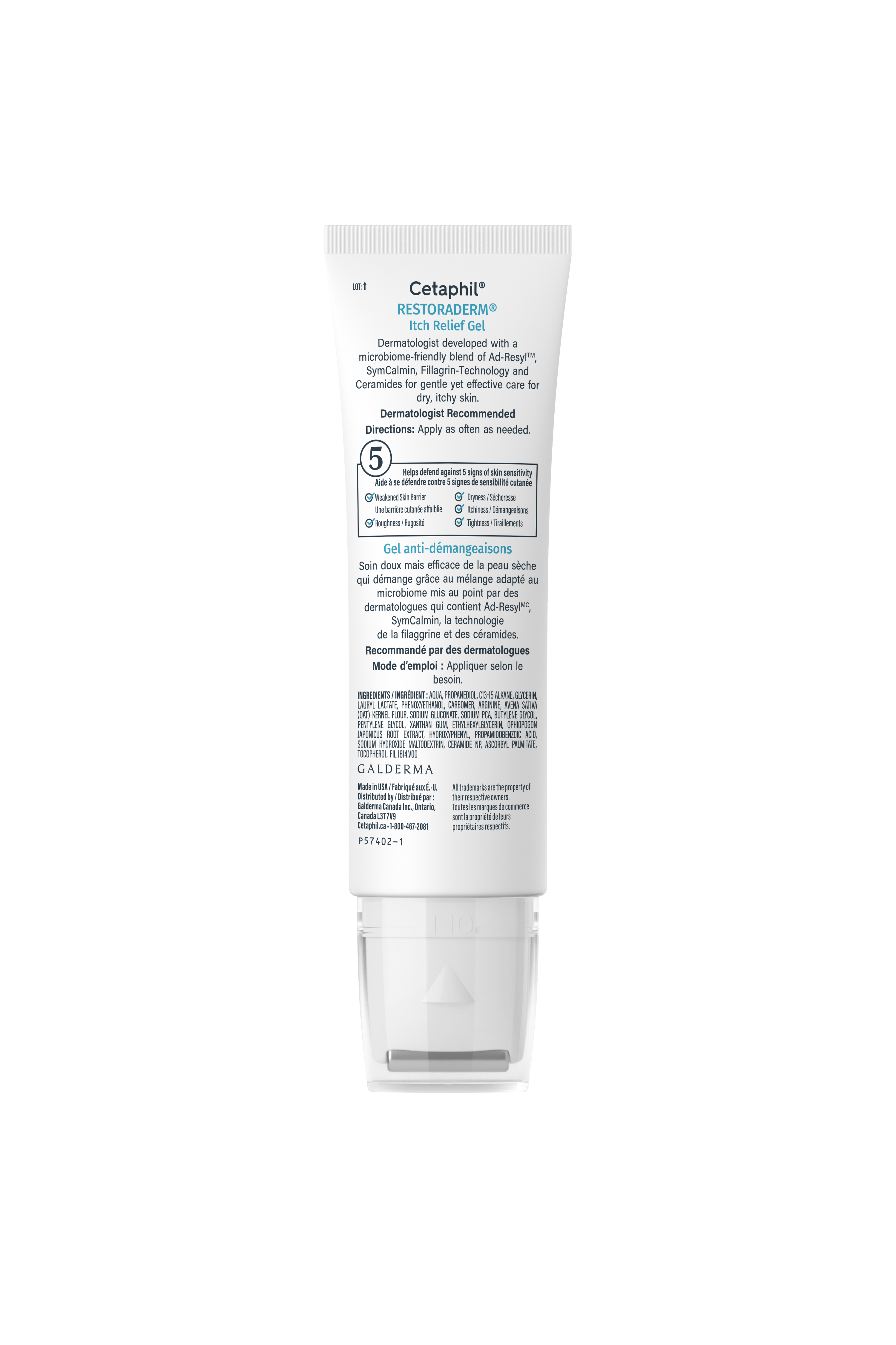 Gel anti-d&eacute;mangeaisons Restoraderm&reg;