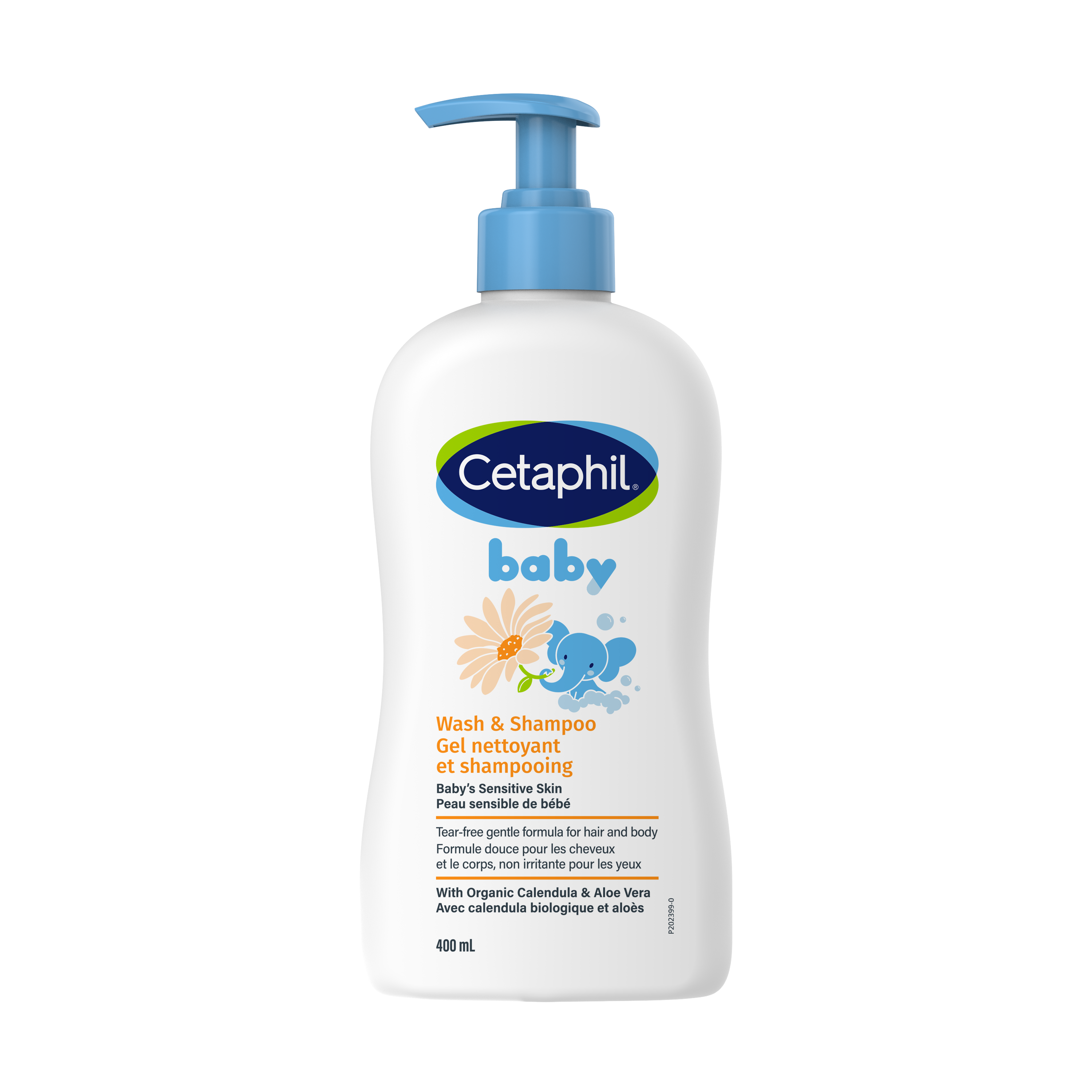 Gel nettoyant et shampooing pour b&eacute;b&eacute;