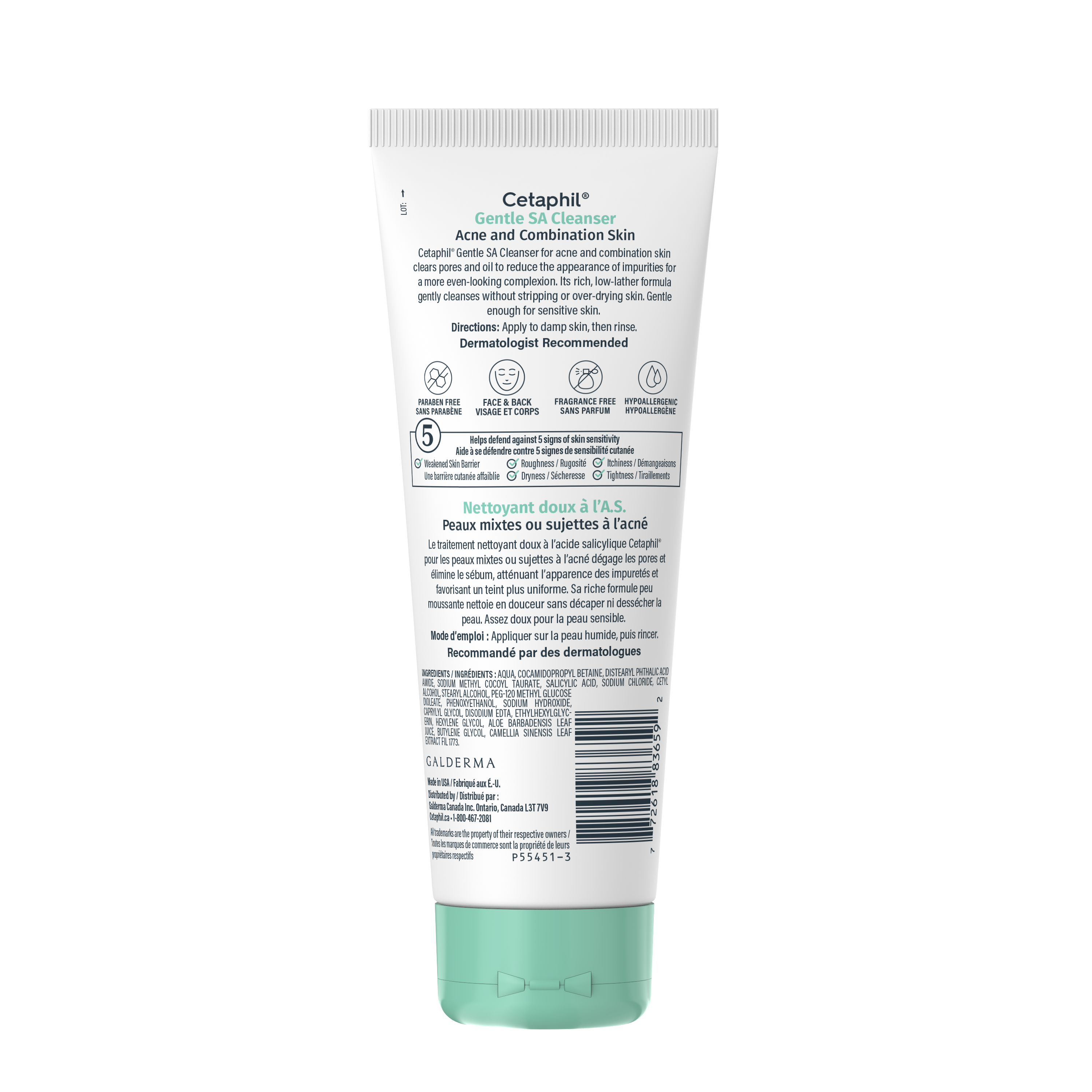 Cetaphil Gentle Salicylic Acid Cleanser