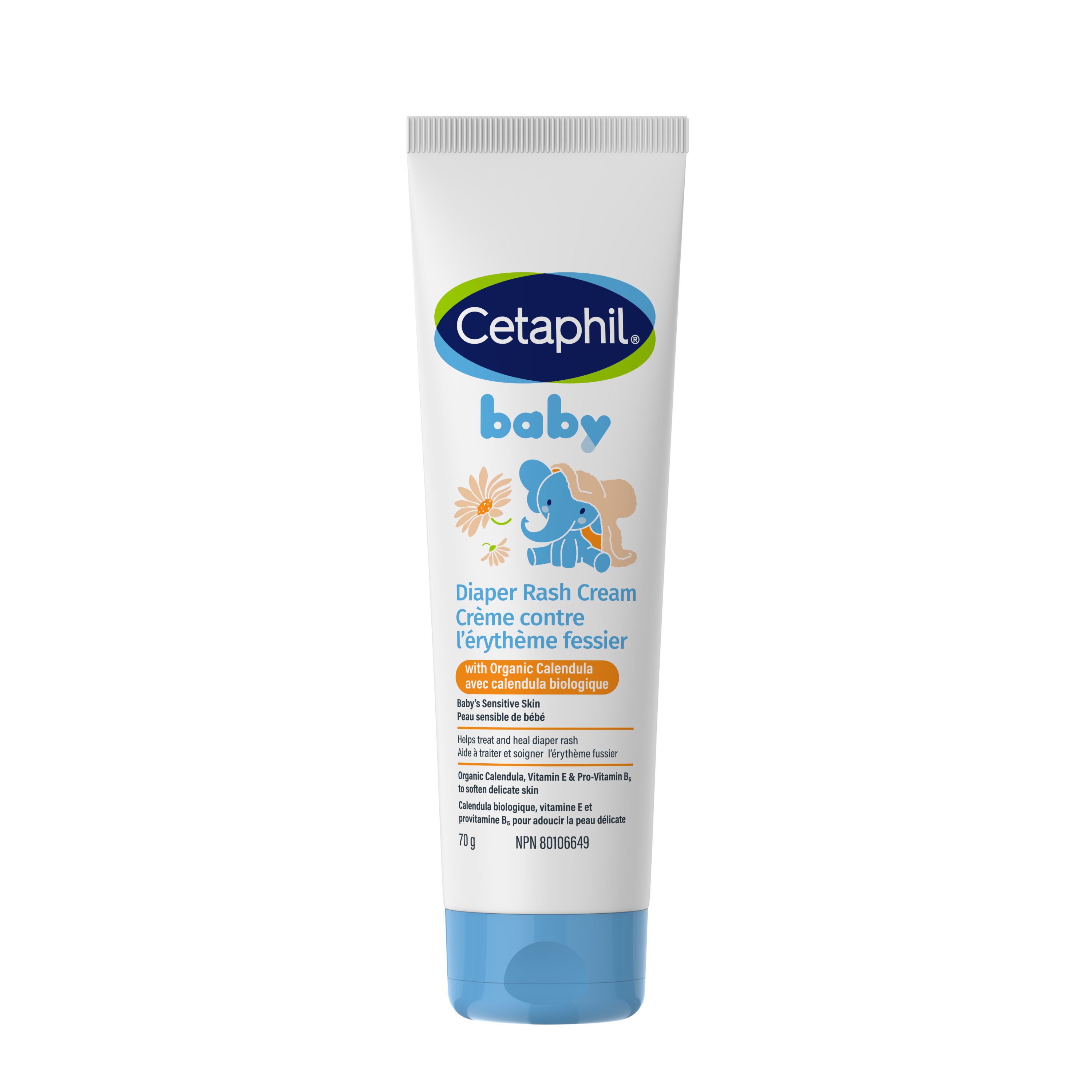 Cr&egrave;me contre l&rsquo;&eacute;ryth&egrave;me fessier Cetaphil Baby