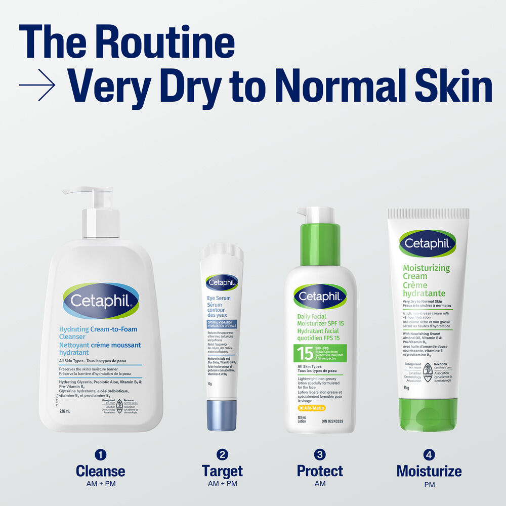 Nettoyant-cr&egrave;me moussant hydratant Cetaphil
