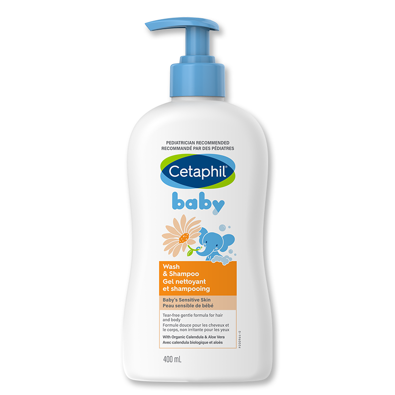Gel nettoyant et shampooing pour bébé